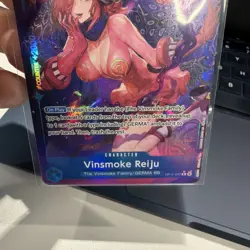 ONE PIECE Vinsmoke Reiju (Alternate Art) OP11-047 A Fist of Divine Speed Foil - Image 4