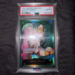 ONE PIECE 2025 JEWELRY BONNEY SPECIAL EB02-ANIME 25TH COLLECTION- #019 PSA 10 - Image 1