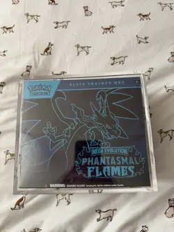Pokemon TCG Phantasmal Flames Elite Trainer Box with case - Image 1