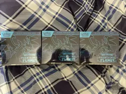 3x Pokemon TCG Phantasmal Flames Elite Trainer Box ETB New & Sealed - Image 1