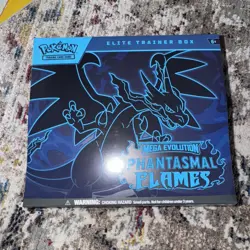 Pokemon TCG Mega Evolution Phantasmal Flames Elite Trainer Box ETB | IN HAND ✅ - Image 1