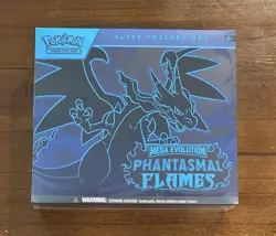 Pokemon TCG: Mega Evolutions Phantasmal Flames ETB Elite Trainer Box - Image 1