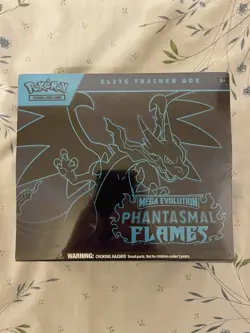 Pokemon TCG Mega Evolutions Phantasmal Flames Elite Trainer Box - Image 3