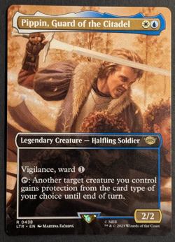 MTG - 1x Pippin Guard of the Citadel - NM Pack Fresh - Borderless - LOTR Magic - Image 1