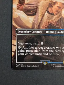 MTG - 1x Pippin Guard of the Citadel - NM Pack Fresh - Borderless - LOTR Magic - Image 5