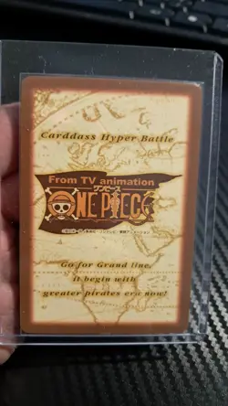 BANDAI One Piece Hyper Battle NAMI SCARCE C370 EARLY CARD VINTAGE LUFFY CREW - Image 2