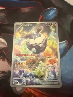 Carbink 242/217 ASC CN Holo Rare Rock Type Pokemon Nintendo Card - Image 1