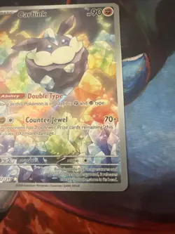 Carbink 242/217 ASC CN Holo Rare Rock Type Pokemon Nintendo Card - Image 4