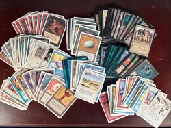 Magic: The Gathering Vintage Lot 1993–1997 Black & White Border Cards Bulk - Image 1