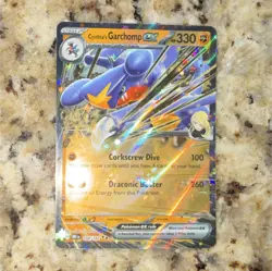Pokemon Cynthia's Garchomp ex 104/182 Sv10 Destined Rivals Double Rare Holo Card - Image 1