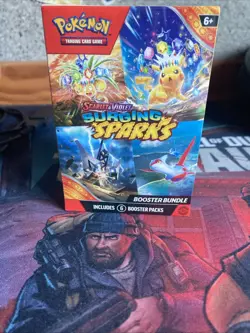 Pokemon TCG Scarlet Violet Surging Sparks Booster Bundle Sealed NEW Card Trading - Image 1