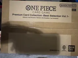 One Piece TCG Best Selection Vol 1 Premium Card Collection ENG Sealed - Image 1
