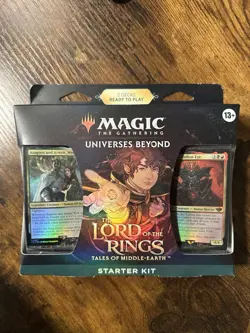 Magic: The Gathering Lord of the Rings Starter Kit 2 Decks Wizards of the Coast - Image 1