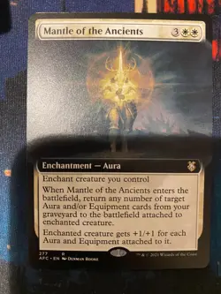 MTG Adventures in the Forgotten Realms Mantle of the Ancients Extended Art - Image 1