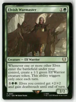 Elvish Warmaster Regular R Commander: The Lord of the Rings: Tales of Middle-ear - Image 1