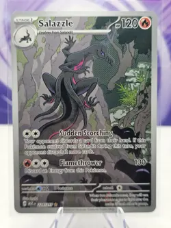 2026 Pokemon TCG Salazzle 224/217 Ascended Heroes Holo Illustration Rare Card NM - Image 1