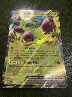 Arboliva Ex 023/182 Destined Rivals Pokemon Card Pack Fresh NM - Image 1