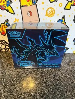 Pokemon TCG Phantasmal Flames Pokemon Center ETB Elite Trainer Box Sealed - Image 1