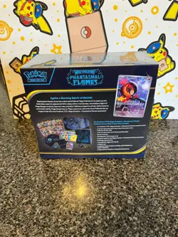 Pokemon TCG Phantasmal Flames Pokemon Center ETB Elite Trainer Box Sealed - Image 3