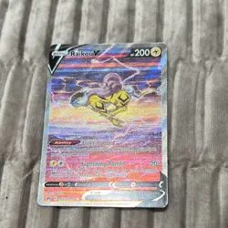 Pokemon Raikou V GG41/GG70 Crown Zenith Galarian Gallery Ultra Rare Holo 200HP - Image 1