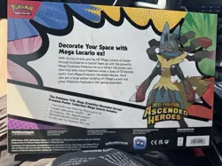 Pokemon TCG Mega Evolution Ascended Heroes Mega Lucario Premium Collection Box - Image 2