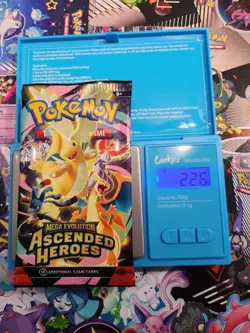 EXTREMELY HEAVY! 22.6g GOD PACKUUU Ascended Heroes Pokemon TCG Booster (SEALED) - Image 1