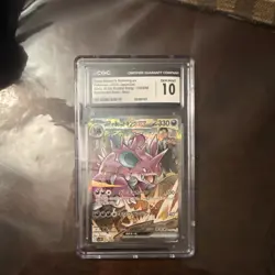 Pokemon CGC 10 Team Rocket's Nidoking ex 126/098 Sv10 Special Art Rare Holo JP - Image 1