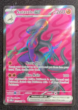Pokemon TCG - Ultra Rare Salazzle ex 101/088 - Perfect Order - NM - Image 1
