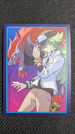 2025 Pokemon - Journey Together ETB - N's Zoroark - One Pack Fresh Sleeve - Image 1