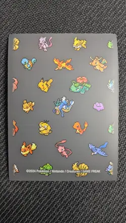 2024 Pokemon Center Exclusive - Pixels - One Pack Fresh Sleeve - Image 1