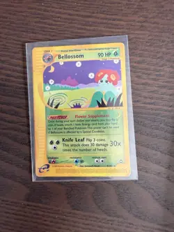 Bellossom 5/147 Aquapolis Rare Non-Holo Pokemon TCG Mint Condition - Image 1