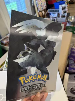 Pokemon Black and White Promotional Lenticular Poster Holographic 2011, DS - Image 1