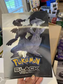Pokemon Black and White Promotional Lenticular Poster Holographic 2011, DS - Image 3