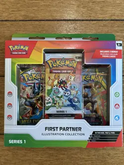 Pokemon Tcg First Partner Illustration Collection 30th Random Pack Art - Image 1