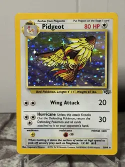 Pokemon Jungle "Pidgeot" 8/64 / Holo Rare / MP/LP - Image 1