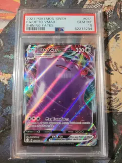 2021 Pokemon Shining Fates Ditto VMax PSA 10 - Image 1