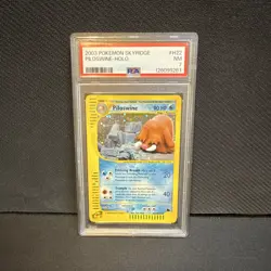 Pokemon TCG Piloswine H22/H32 Skyridge Holo Rare PSA 7 2003 English - Image 1