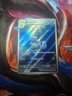 Pokemon TCG Wartortle Scarlet & Violet IR 151 Please Read Description - Image 1