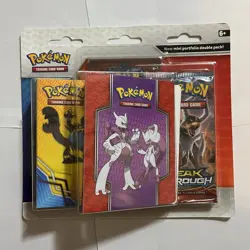 Pokemon TCG Breakthrough Mini Portfolio Booster Pack Set | Sealed 2-Pack - Image 1