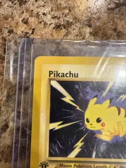 Pokemon Neo Genesis 1st Edition Picachu Regular Finish 70/111 Mint! Vintage - Image 2
