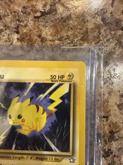 Pokemon Neo Genesis 1st Edition Picachu Regular Finish 70/111 Mint! Vintage - Image 3