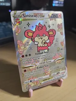 Pokemon TCG Simisear VSTAR Galarian Gallery GG37/GG70 Near Mint Condition - Image 2