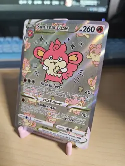 Pokemon TCG Simisear VSTAR Galarian Gallery GG37/GG70 Near Mint Condition - Image 3