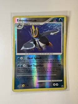 Empoleon [Reverse Holo Rare] #17/100 Stage 2 HP 130 Majestic Dawn Pokemon TCG 2… - Image 1