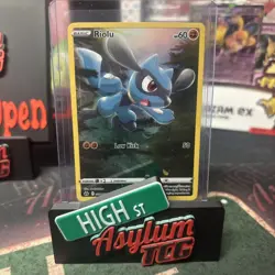 Riolu GG26/GG70 Holo Crown Zenith Galarian Gallery Pokemon TCG NM - Image 1