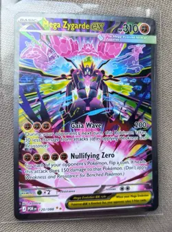 Mega Zygarde EX Perfect Order SIR 120/088 Pokemon Card TCG Near Mint - Image 1