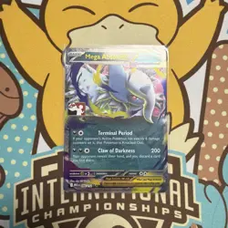 Mega Absol ex 086/132 Pokemon Prize Pack Series 8 Promo Card 86 - Image 1