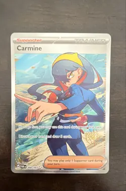 Carmine 204/167 Sv06: Twilight Masquerade Holo Mint Pokemon Card - Image 1