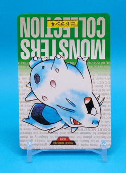 Pokemon Card Japanese - Nidoran No. 029 - Bandai Carddass - Green - Image 2