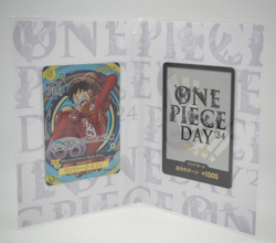 ONE PIECE DAY 2024 Premium Card Collection Luffy Promo Trading Card Game Japan - Image 5